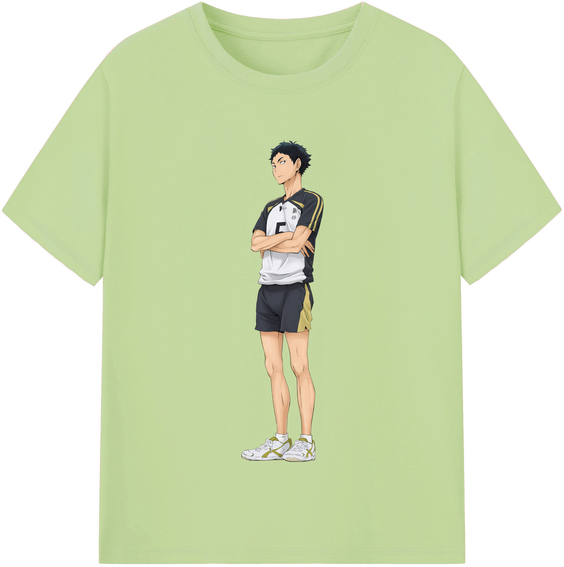 （画像用） ハイキュー!! Haikyu!! 綿100％半袖Tシャツ（フロントプリント）
